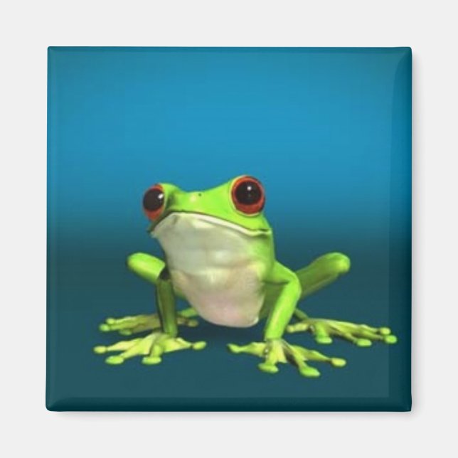 imán de ranas de árbol (Frente)