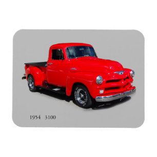 imán de recolección rojo de 1954 de 3100