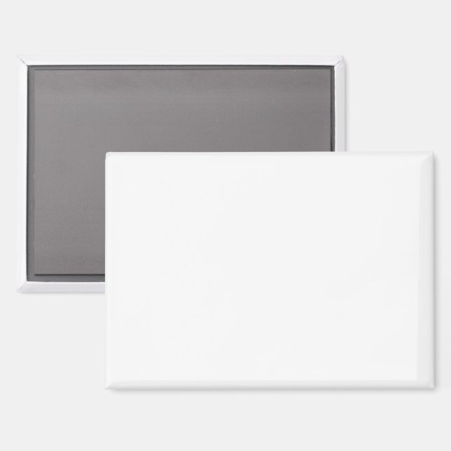 Imán de rectángulo de 3,5" x 2,5" (Anverso/Reverso)