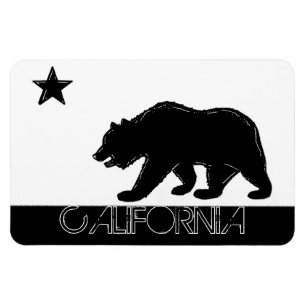 imán de recuerdo de oso negro de personalizable de