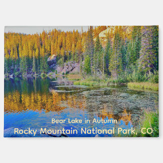Imán de recuerdo del Parque Nacional Montañas Roco