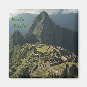 Imán de Refigerator del recuerdo de Machu Picchu