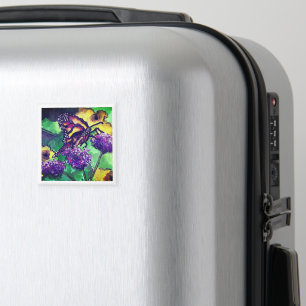 imán de refrigeración de mariposa en primavera