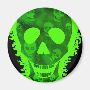 imán de refrigerador Big Skull (cierre)