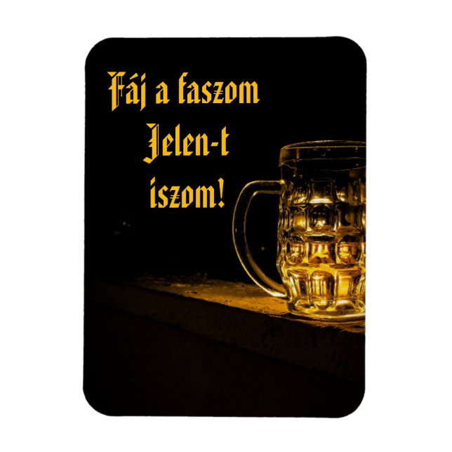 Imán de refrigerador con tema de Voivodina. (Vertical)