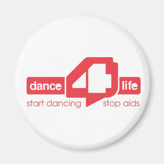 imán de refrigerador dance4life