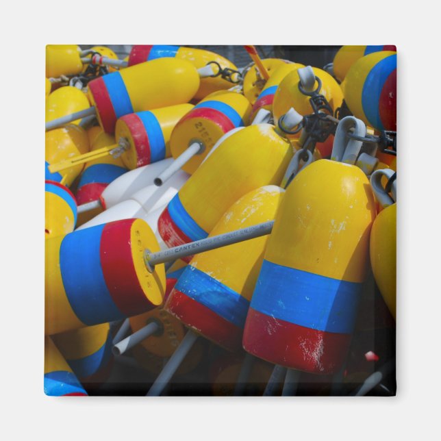 imán de refrigerador de boyas de langosta (Frente)