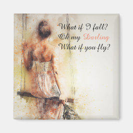 Imán de refrigerador de cotizaciones positivas