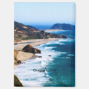 Imán de refrigerador de la Costa de Oregón