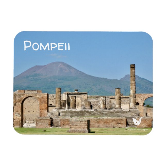 Imán de refrigerador de Pompeya por Velvet Escape (Horizontal)