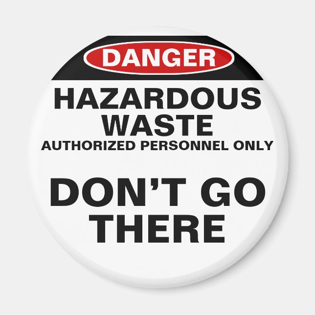 imán de refrigerador Diet Danger (Frente)