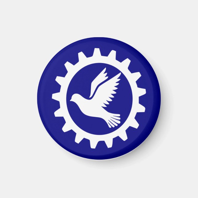 imán de refrigerador RoboitFreedom.com (Frente)