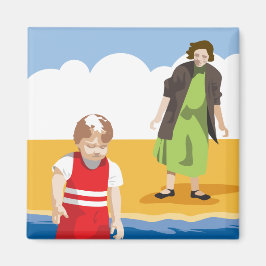 imán de refrigerador "Waterbaby"