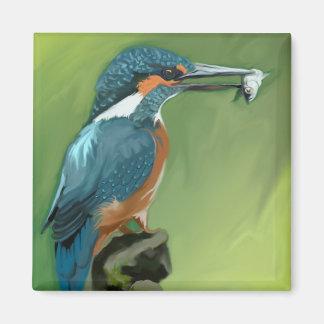 Imán de rey y pescado