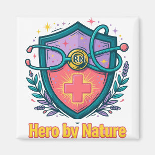 Imán de RN Héroe por Naturaleza
