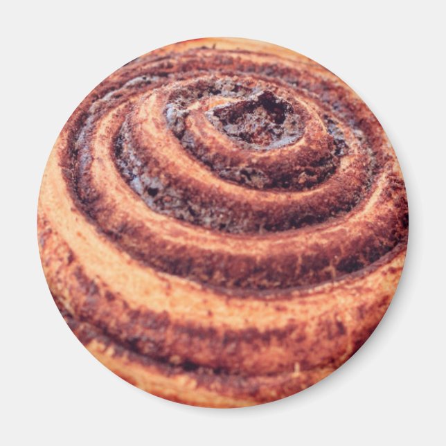 imán de rollo de canela (Frente)