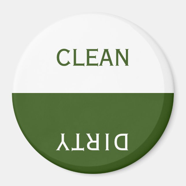 Imán de Rótulo de lavavajillas de Emerald Clean Di (Frente)