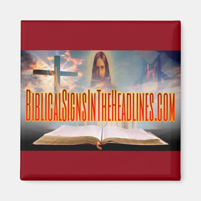 Imán de Rótulos bíblicos (Frente)