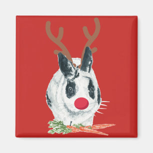 Imán de Rudolph del navidad de Marlon Bundo