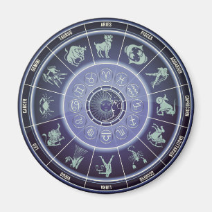 imán de rueda de astrología