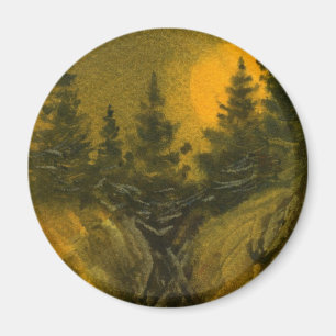 Imán de rutas de campo