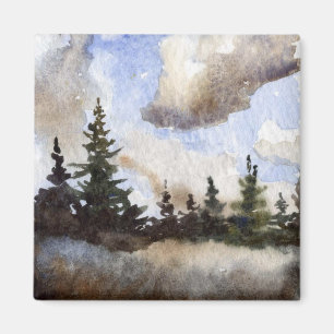 Imán de rutas de campo