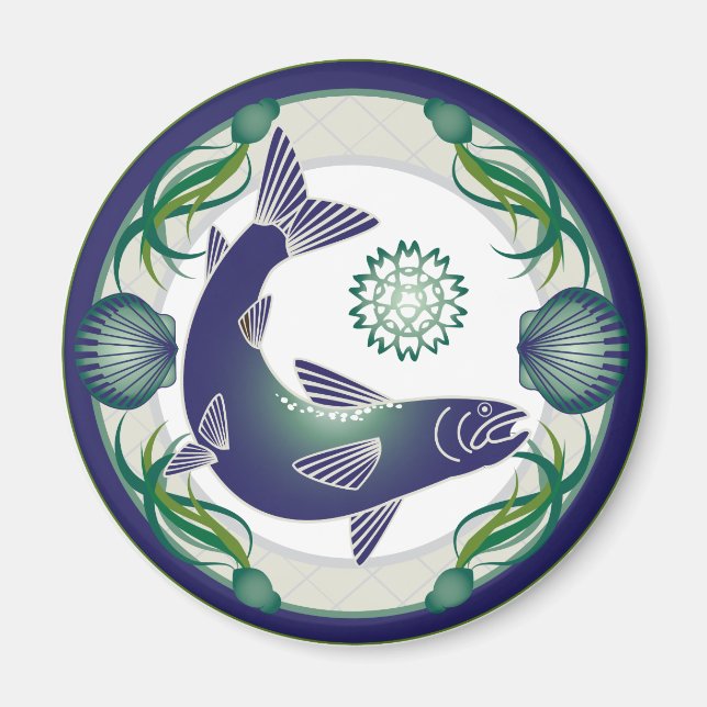 Imán de Salmon (Frente)