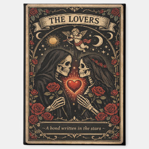 Imán de San Valentín Gótico de Los Amantes Tarot