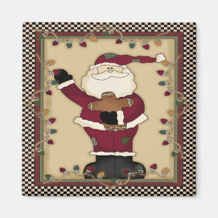 Imán de Santa del navidad