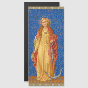 Imán de Santa Filomena con Ancla (SNV 051)