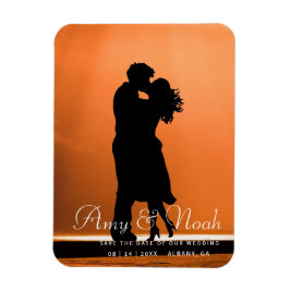 Imán de "Save The Date" personalizado con foto - H