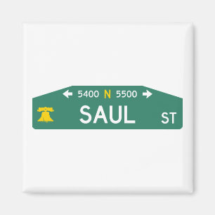 Imán de señal de calle de Filadelfia: ¡Hecho para 