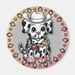Imán de Sheriff de Perrito