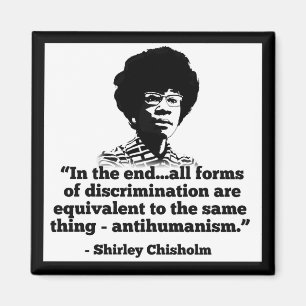 Imán de Shirley Chisholm