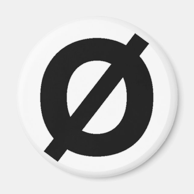 Imán de símbolo neutroico (Frente)