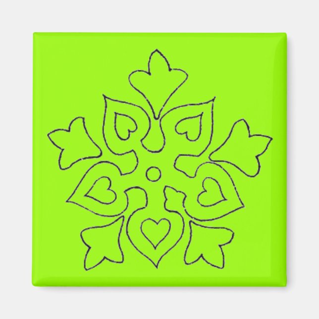 Imán de símbolos cristianos (Frente)