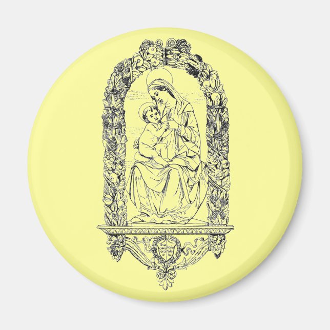 Imán de símbolos cristianos (Frente)
