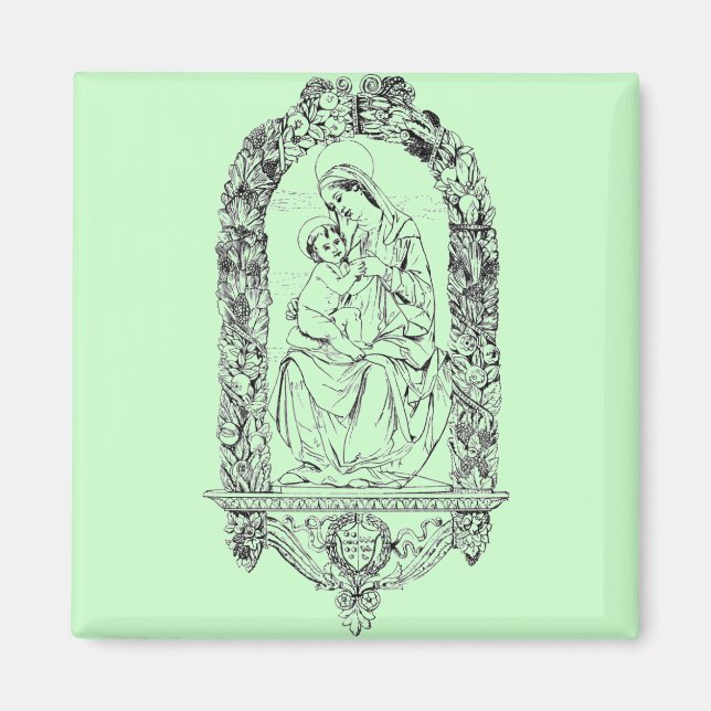Imán de símbolos cristianos (Frente)