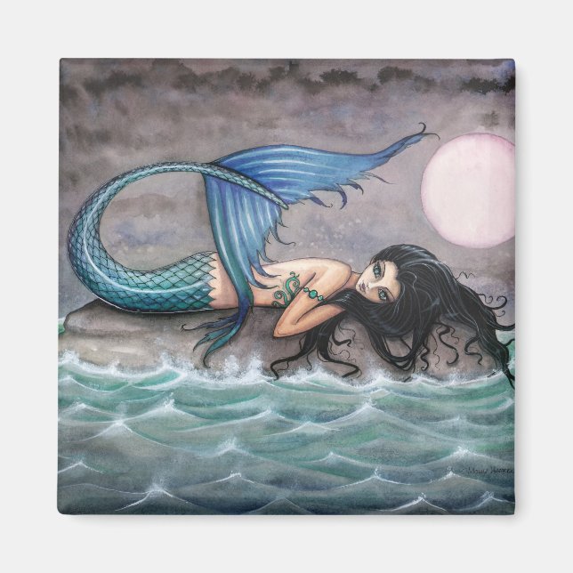 Imán de Sirena de Isla Pequeña (Frente)