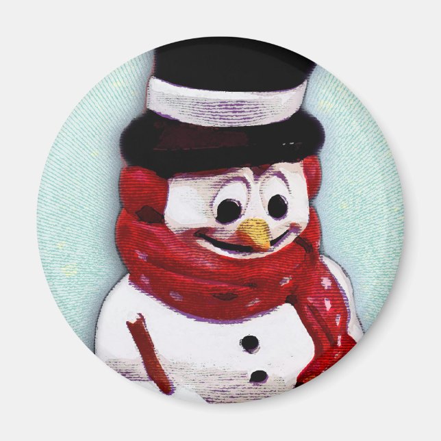 Imán de Snowman (Frente)