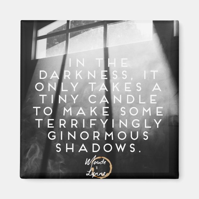 Imán de sombras ginormes (Frente)