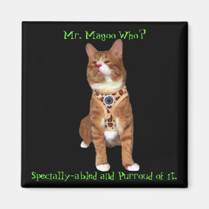 Imán de Specially-abled Magoo