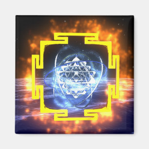 Imán de Sri Yantra