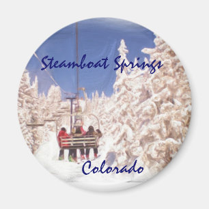 Imán de Steamboat Springs