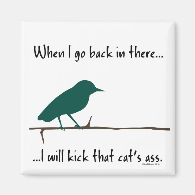 Imán de sueños de pájaro (Frente)