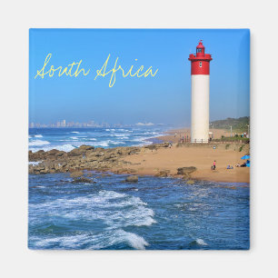 Imán de Suráfrica del océano del faro de Durban