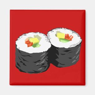 Imán de sushi