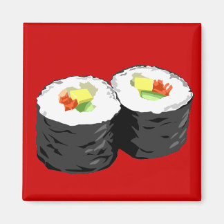 Imán de sushi