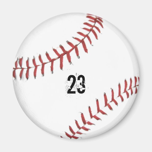 Imán de tema de béisbol (Frente)