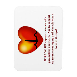 Imán de terapia de chocolate oscuro
